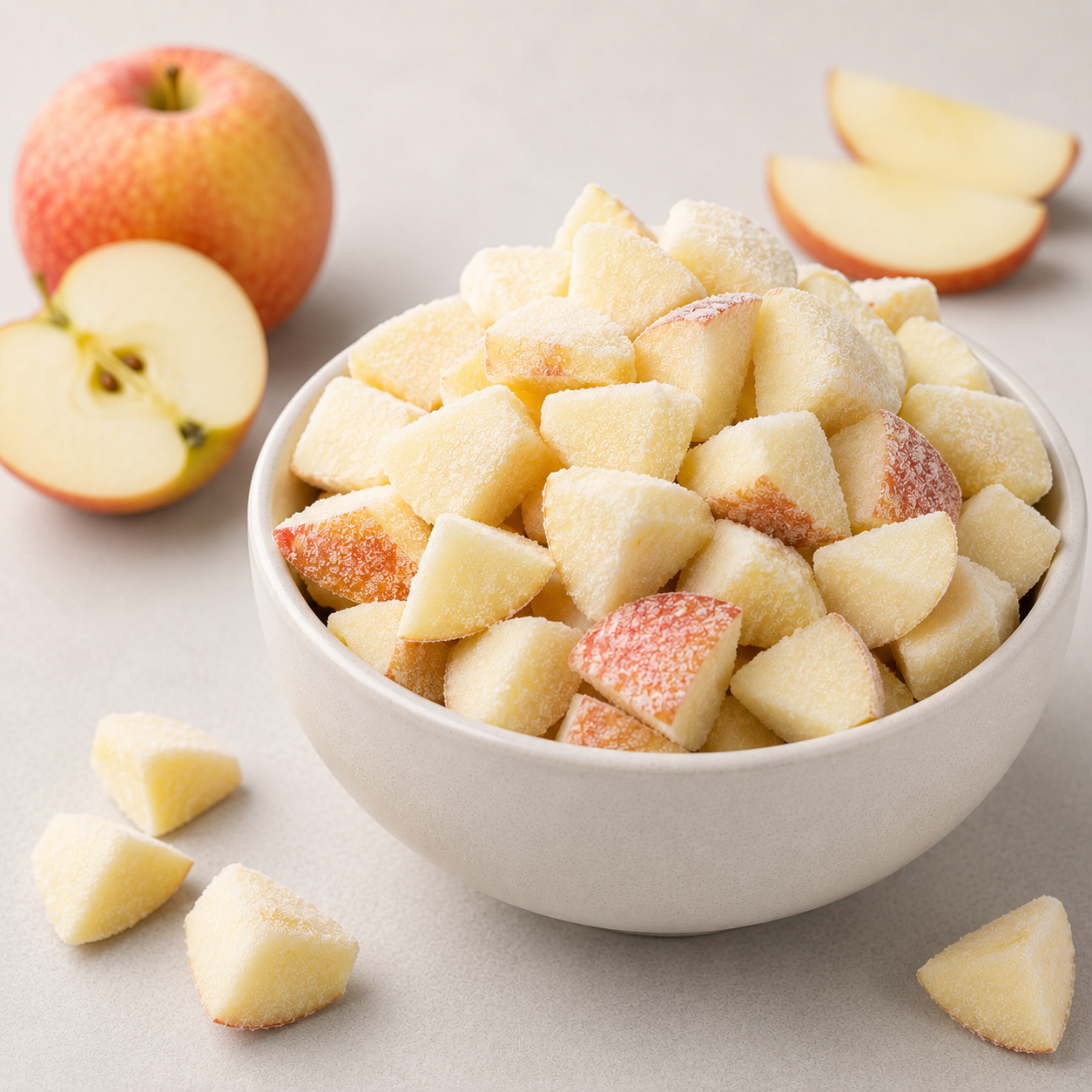 IQF apple from Chile for bakery applications