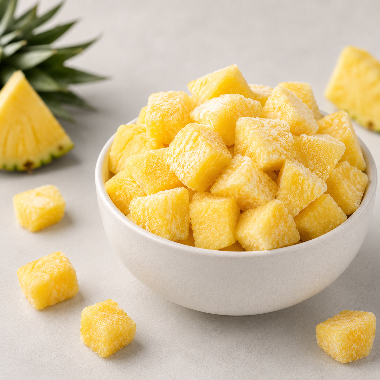 IQF pineapple from Peru for food service