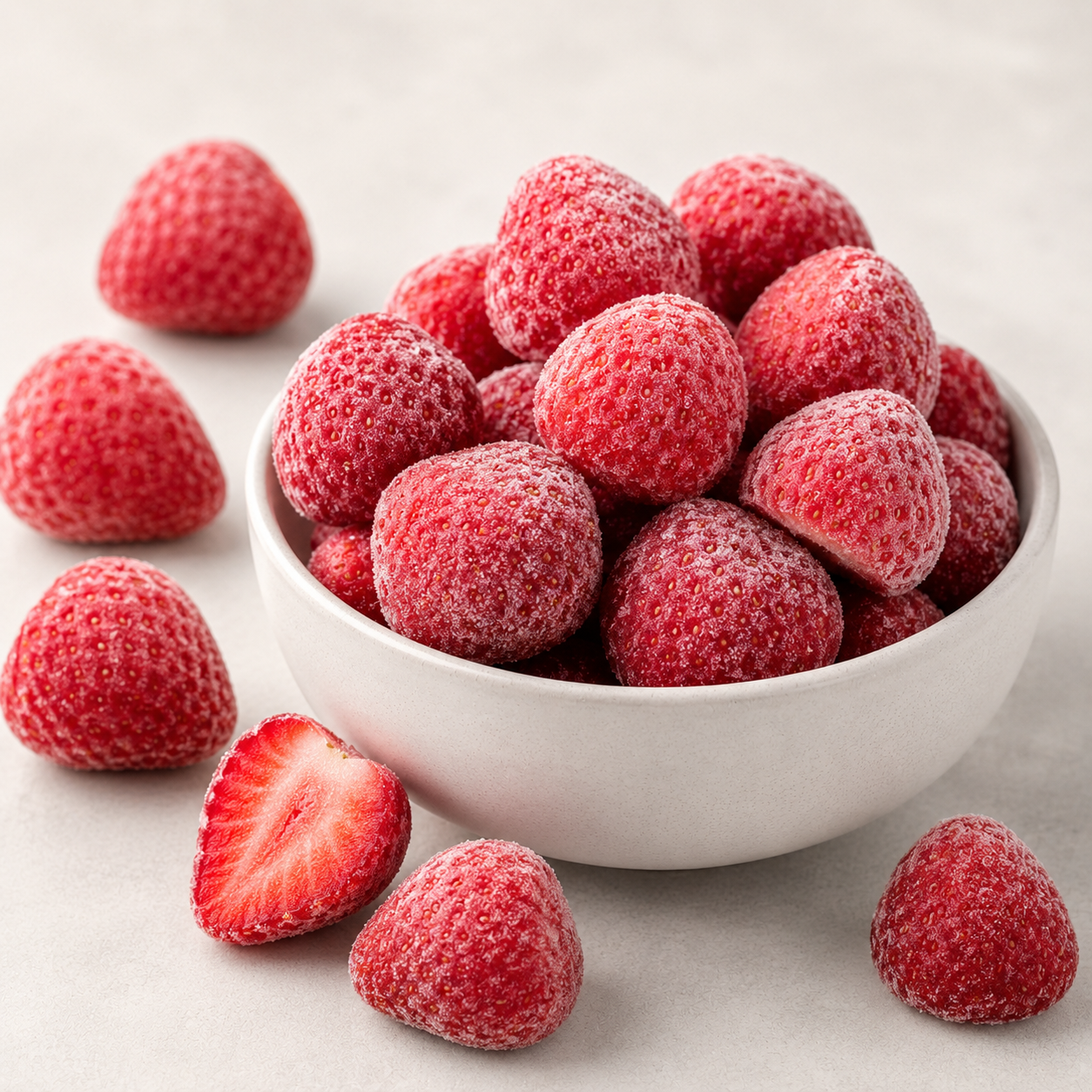 IQF strawberry from Chile and Peru