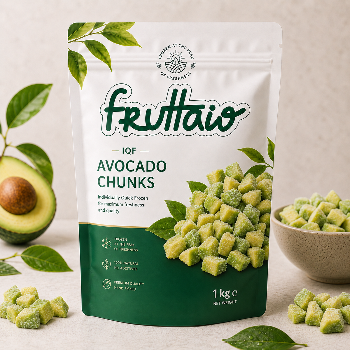 IQF Avocado — Chunks