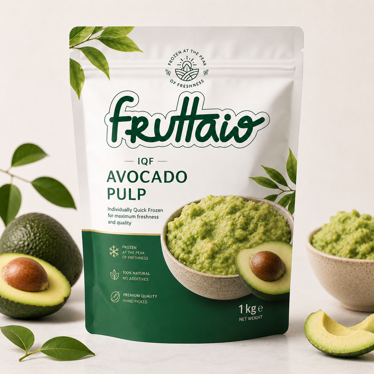 IQF Avocado — Halves