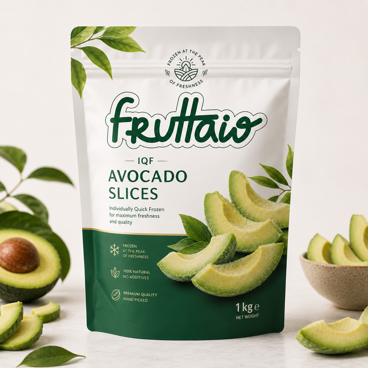 IQF Avocado — Slices