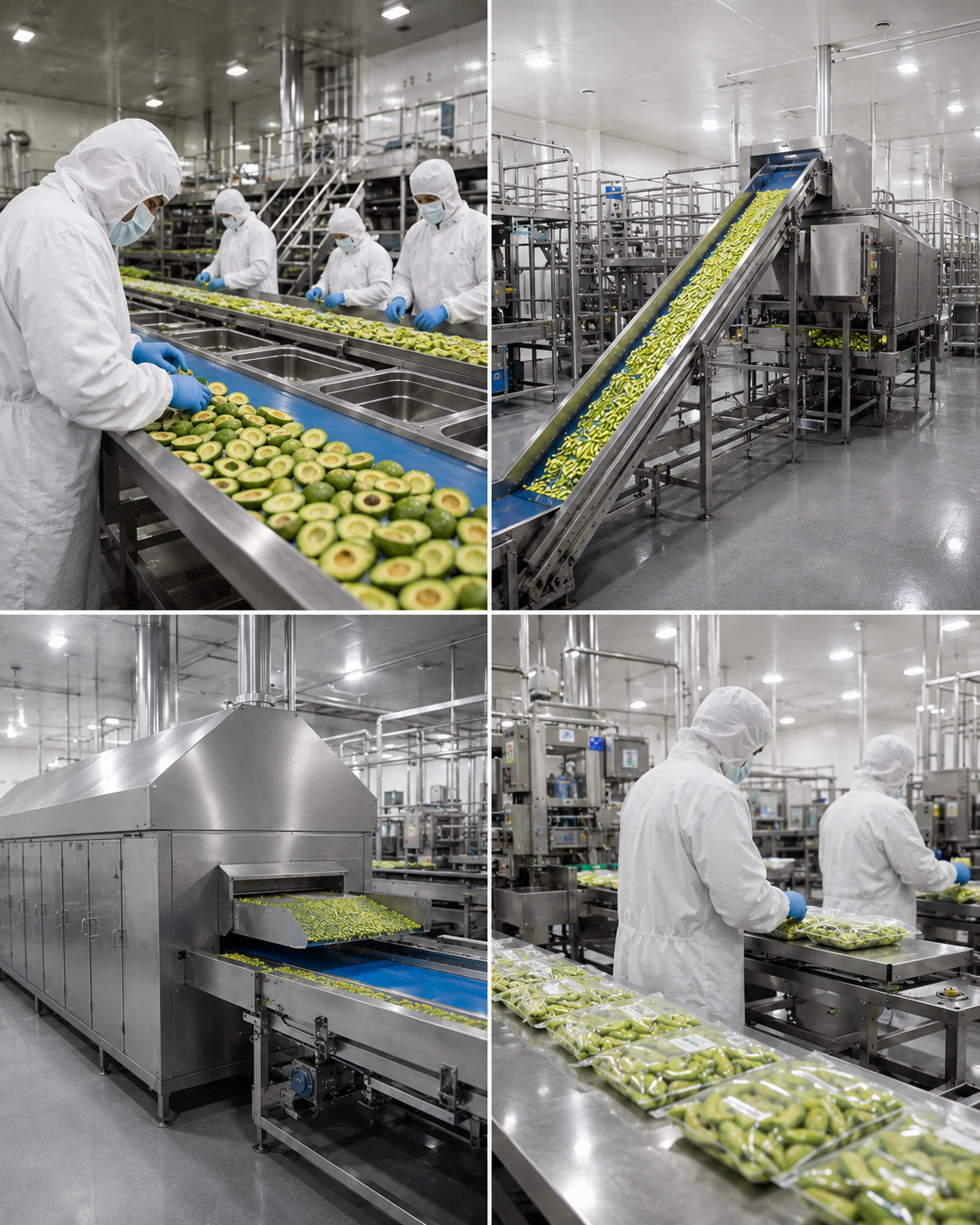 Frozen fruit processing facility selected for a Fruttaio export program